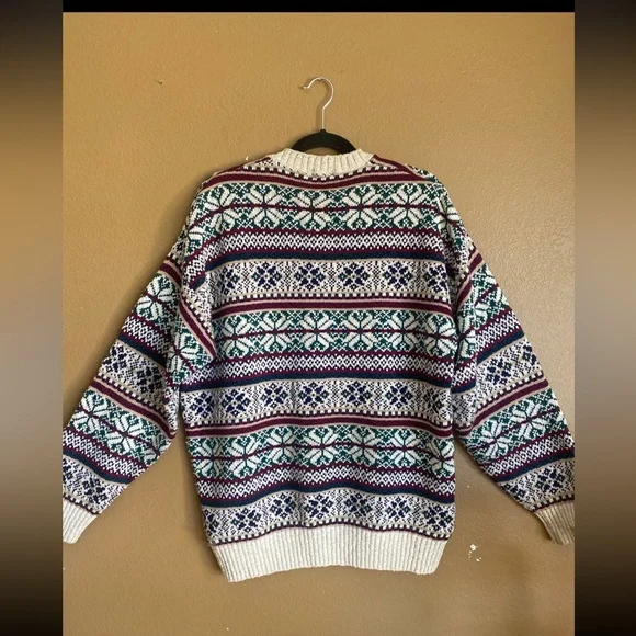 Men’s Vintage Lord Jeff Sweater Size XL | The Sandstone Collection | Cotton/Jute - Picture 3 of 8